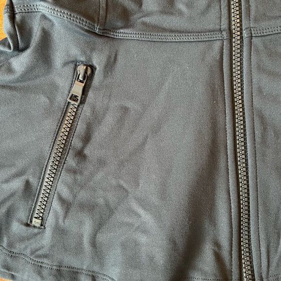 NWOT TA Tracy Anderson G.I.L.I. Zip Front Peplum Jacket - Picture 6 of 7